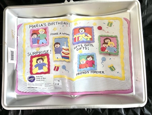 Wilton open book - novelty, cake
