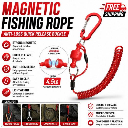Magnetic fishing rope - magnetic,