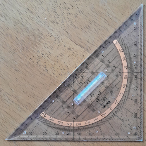 Rotring geometry set square - set,