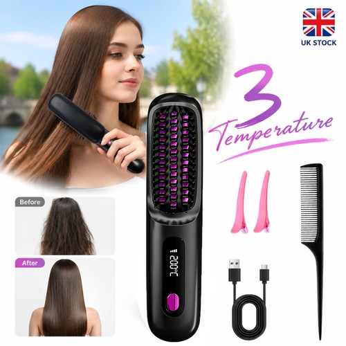 Cordless hair straightener - hair,