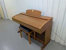 Yamaha Clavinova CVP-305 Digital Piano arranger + stool in cherry stock #25448