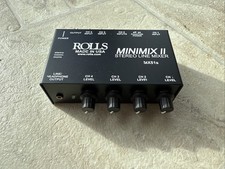 Rolls MX51s Minimix II (2) - Compact 4 Channel Stereo Line Mixer
