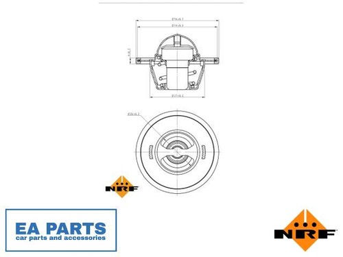 Thermostat coolant for vw - thermostat,,