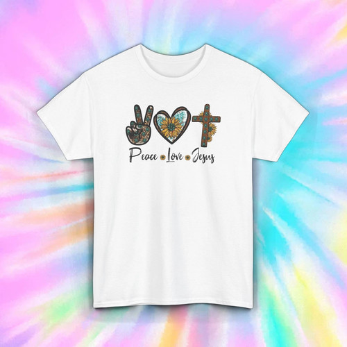 Peace love jesus christian - peace,