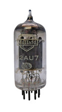Mullard ECC82 12AU7 Long Plate Valve Tube Used Tested K61 R9A (V38) #2