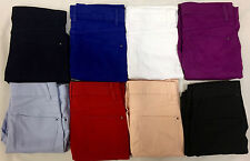 Ladies Cropped Jeans Jegging Capri Trousers Stretch Cotton 3/4 Pant Women Ex M&S
