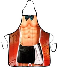 Funny Naked Waiter Apron, BBQ, Kitchen, Cooking Chef,  Kitchen, Novelty
