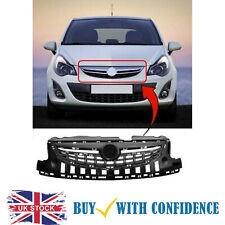 Vauxhall Corsa D Upper Centre Front Bumper Grille 2011-2014 UK Stock