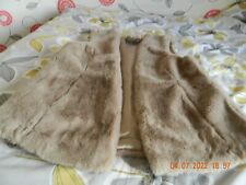  faux fur waistcoat/ gilet  (not real fur ) size 14 from papaya at matalan.