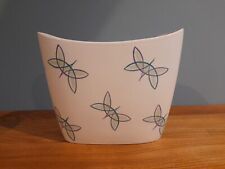 Poole Pottery Butterflied PT Pattern Freeform Vase  7.5" High Shape 342