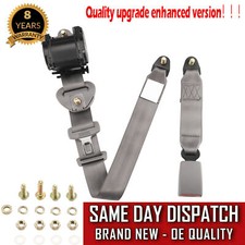 3 Point Shoulder Seat Belt Front For Ford Universal Retractable Adjustable UK