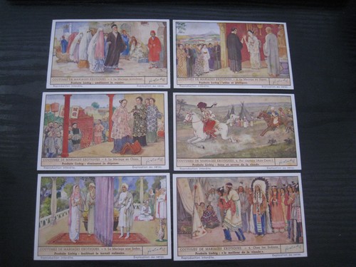 Liebig set cards s1428 - -,