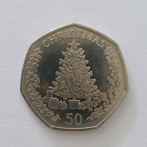 Gibraltar 2016 christmas 50p - christmas,