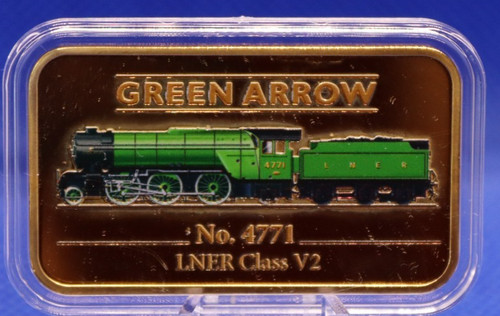 Green arrow locomotive - green, great