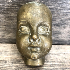 Antique Dolls Head Mould Vintage Cloth Doll Face Press Lenci Lucia Chad Valley