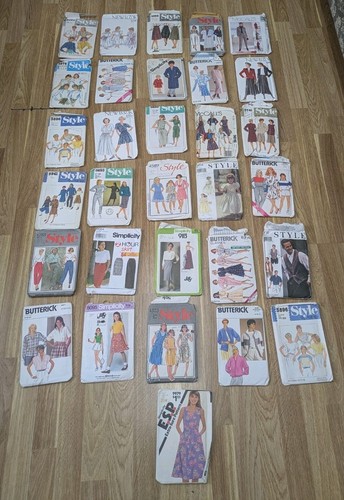 Job lot sewing patterns 31 - lot,