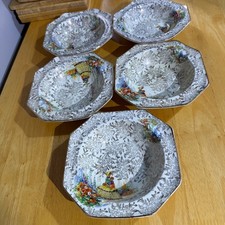 5 Vintage Empire Ivory Ware