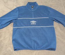 Umbro 1/4 Zip Fleece Mens Size