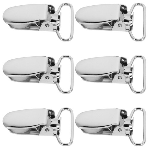 30pcs iron suspender clips - iron,