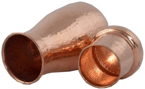 Litre hammered pure copper - litre,