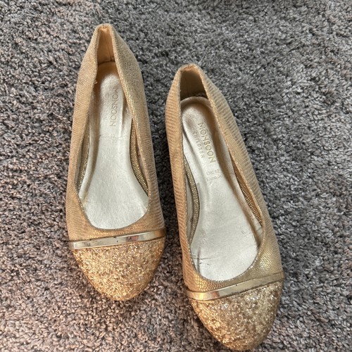 Girls gold monsoon dolly - girls,
