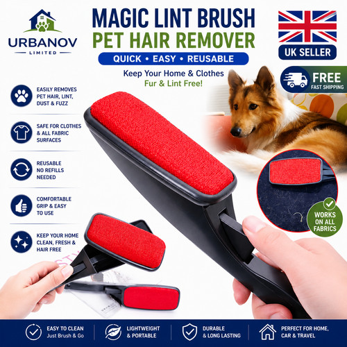Magic lint brush - lint, hair