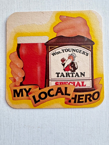 Vintage beer coaster for - beer, wm