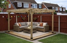 Wooden pergola kit gazebo - kit,