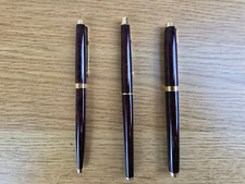 Parker 75 - Roller Ball, Ball Point, Fountain Pen 18K NIB - Thuya Brown Laque