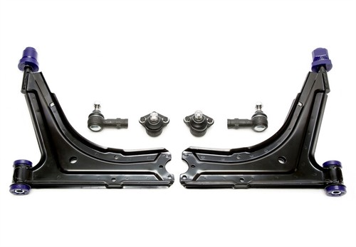 Control arm kit with - arm, pu