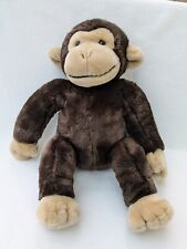 Bear Factory Monkey Brown 16" Plush Soft Toy Cuddy Chimp Stuffed Animal Vintage
