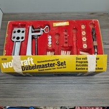 Vintage Wolfcraft 3705 Dowel Master Dowelling Jig Set - Germany