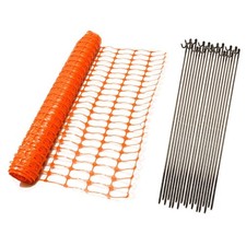 NEW! 1m x 50m Orange Mesh