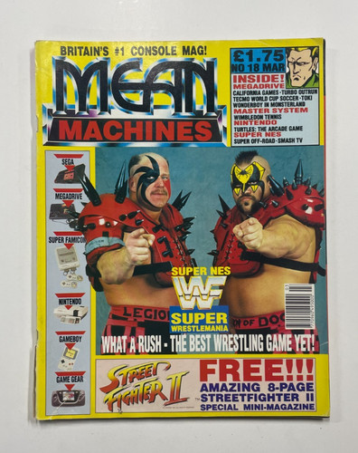 Mean machines gaming magazine - mean,