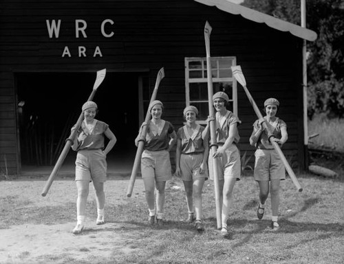 French rowing club girls - french,