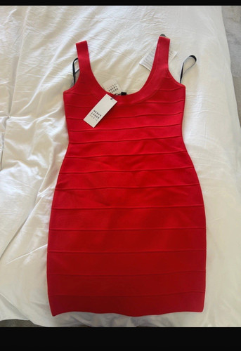 Herve leger red bandage - herve,