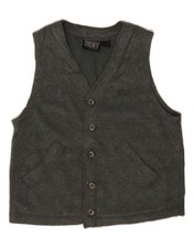 DKNY Mens Sleeveless Cardigan