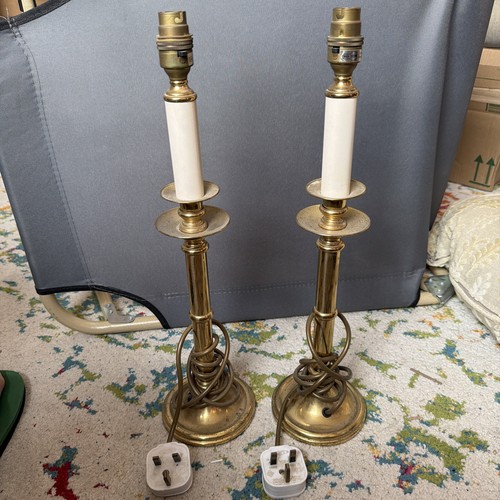 Vintage solid brass table - vintage,
