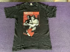 Nirvana Band T Shirt 2005 00’s  Anvil Tear Away Tag Kurt Cobain Dave Grohl S