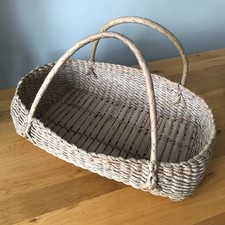 Vintage Wicker Basket with
