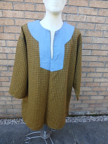 Yellow check wool - yellow,