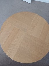 IKEA VEJMON Round Coffee Table – Oak Veneer – Excellent Condition