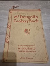 Vintage McDougall's Cookery Book 18th Edition Price Sixpence