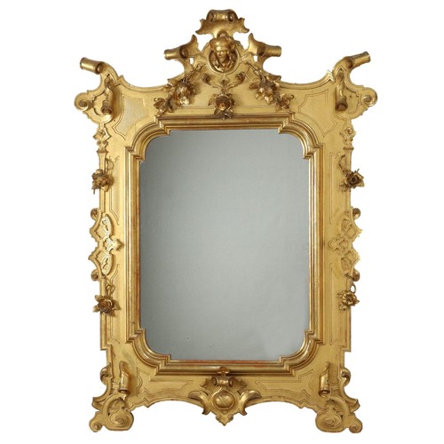 Antique large mirror umbertino - large,