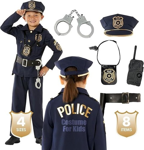 Kids police officer costume - kids,