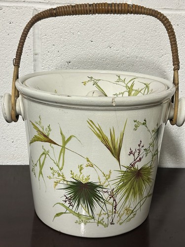 Victorian ceramic slop pail - victorian,