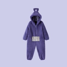UK Kids Teletubbies Costume Disi Onesis Lala Cosplay Jumpsuit Pajama Halloween