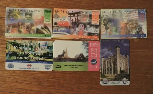 Assorted uk phonecards - ,