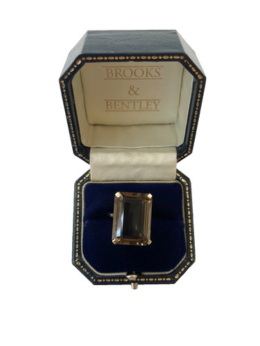 1989 smoky quartz ring - 1989,