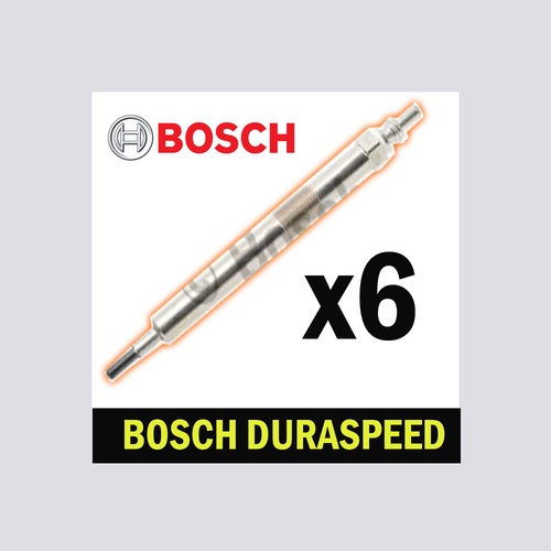Bosch glow plugs - 6x,